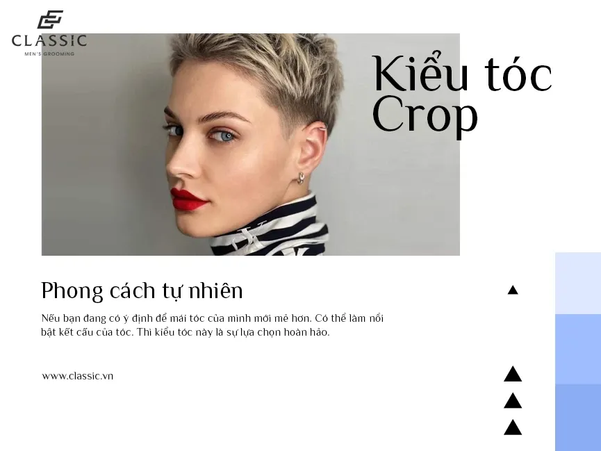 Kiểu tóc ngắn đẹp cho nữ cá tính thể hiện phong cách