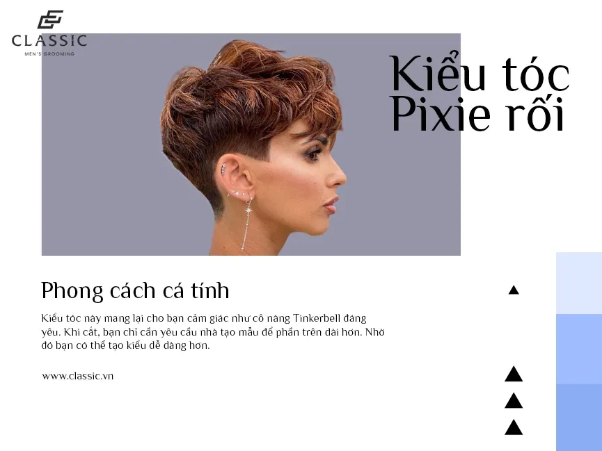 Kiểu tóc ngắn đẹp cho nữ cá tính thể hiện phong cách