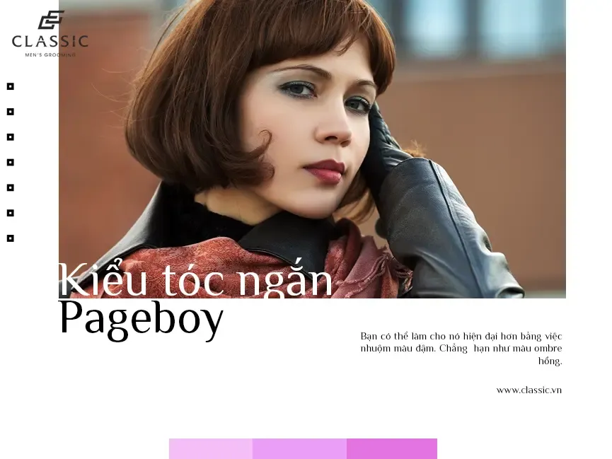 Kiểu tóc ngắn đẹp cho nữ cá tính thể hiện phong cách