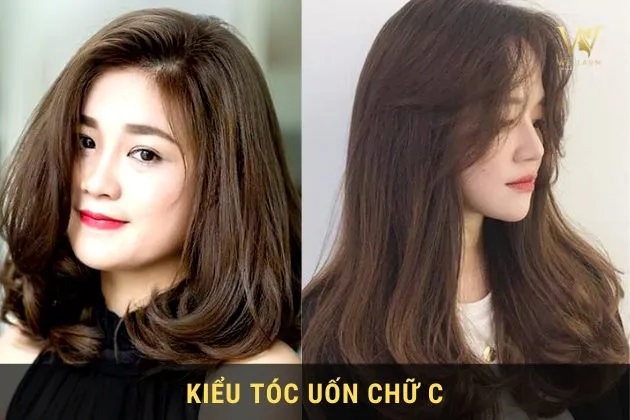 Kiểu tóc uốn chữ C