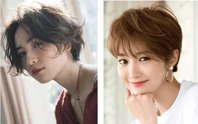 Kiểu tóc ngắn uốn xoăn phù hợp cho mái tóc thưa