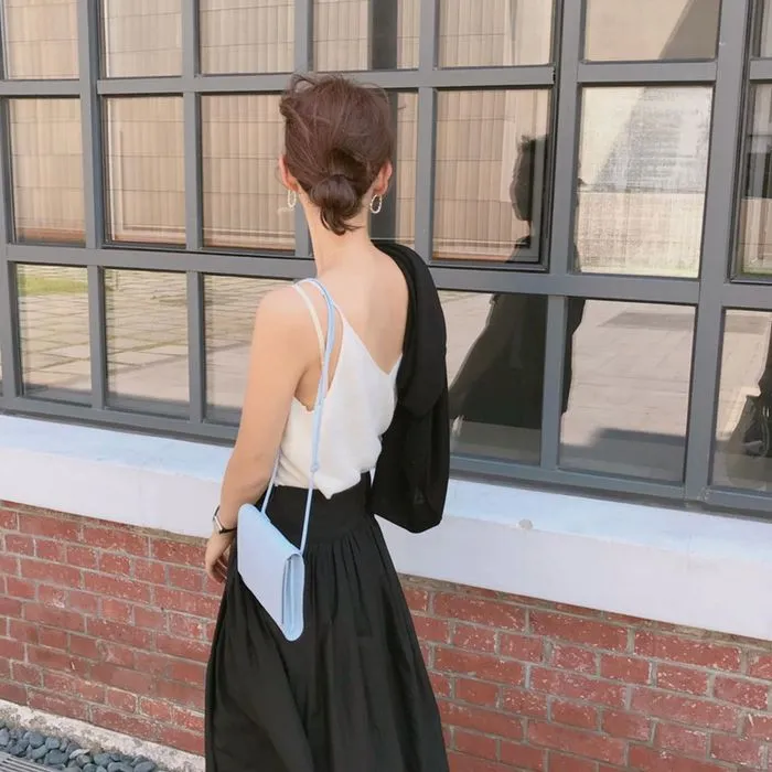 Búi tóc thắt nút Hàn Quốc cho người mặt tròn phong cách vintage