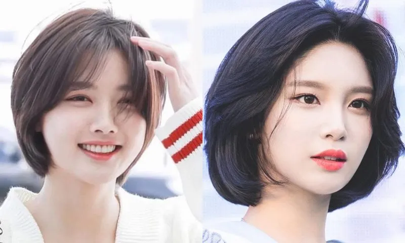 Tóc layer bob chia ngôi lệch thể hiện phong cách hiện đại, thời thượng