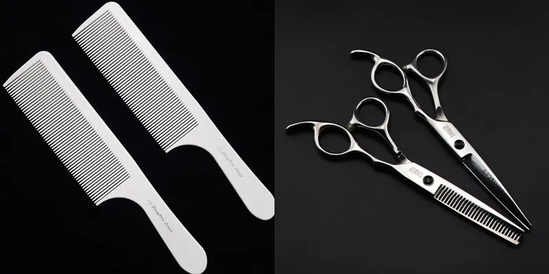 Dụng cụ cắt và phụ kiện cố định tóc chuyên dụng