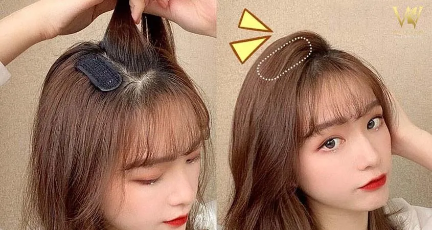 Lưu ý gì để giữ tóc mái thưa vào form