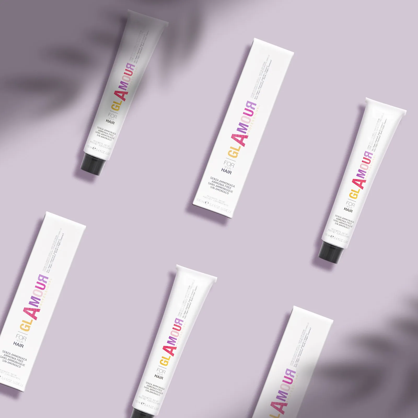 Màu nhuộm phục hồi Glamour không Amoniac giúp cách nhuộm tóc không bị rát da đầu được thực hiện dễ dàng và an toàn hơn.