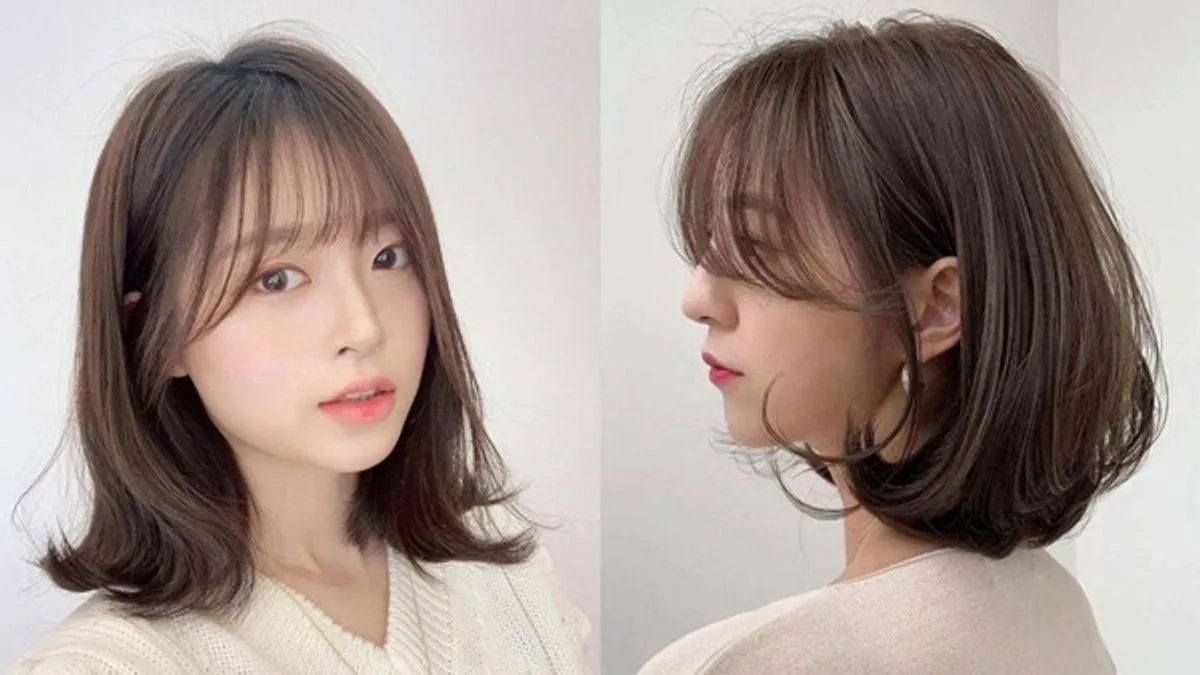 Tóc duỗi phồng ngang vai và kỹ thuật sấy tạo kiểu giữ nếp tại nhà