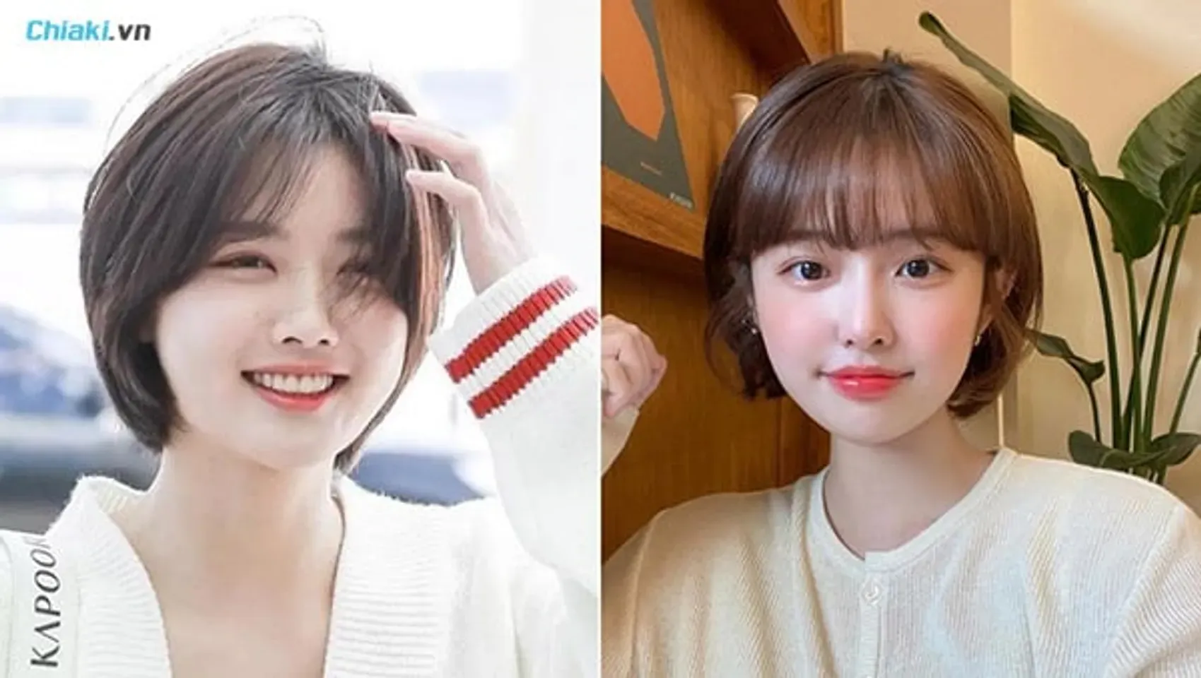 Tóc tém nữ cá tính, kiểu tóc rất ngắn nhưng vẫn có thể áp dụng bím tóc viền