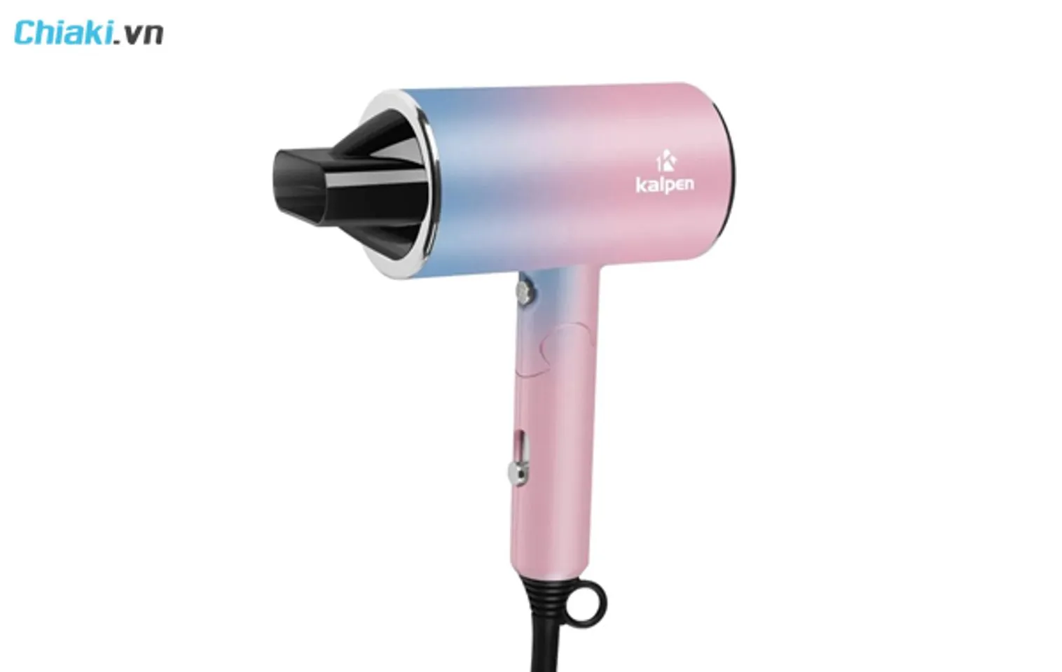 Máy sấy tóc Kalpen HDK-3602 có thiết kế tiện lợi, dễ dàng gập gọn để mang theo khi đi du lịch