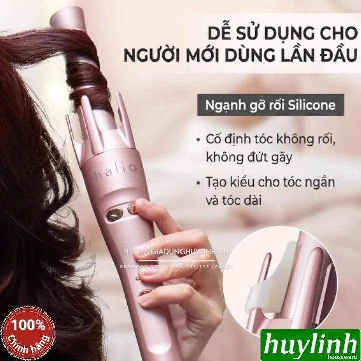 Sản phẩm máy uốn tóc cao cấp được thiết kế để hạn chế tối đa tổn thương nhiệt cho tóc.
