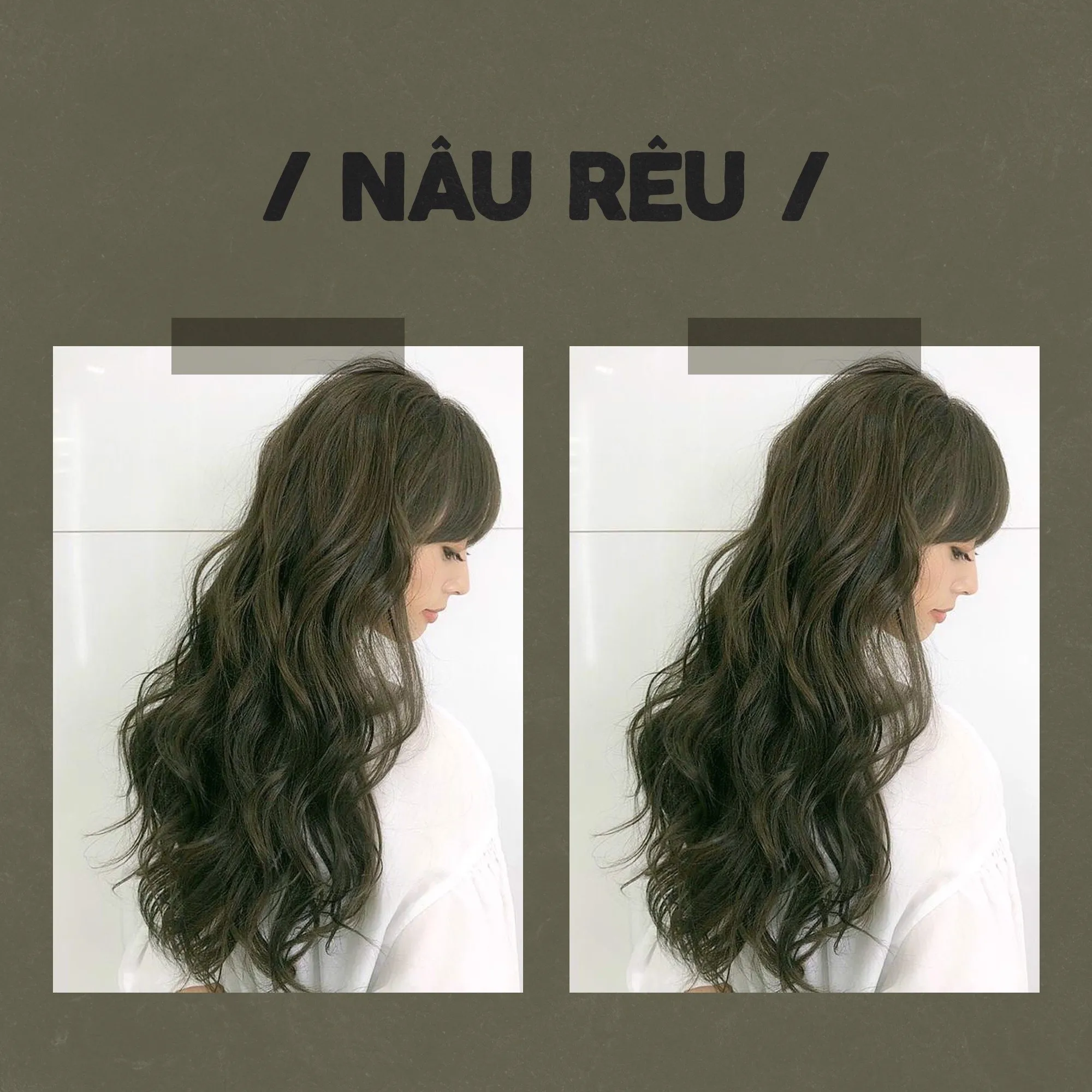 Sử dụng các sản phẩm thuốc nhuộm tóc chất lượng giúp màu tóc nâu vàng lên đều và bền màu