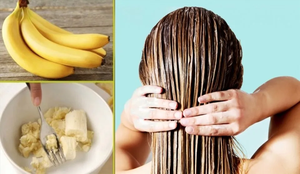 Dưỡng tóc bằng chuối giúp cải thiện cấu trúc tóc và ngăn gãy rụng hiệu quả