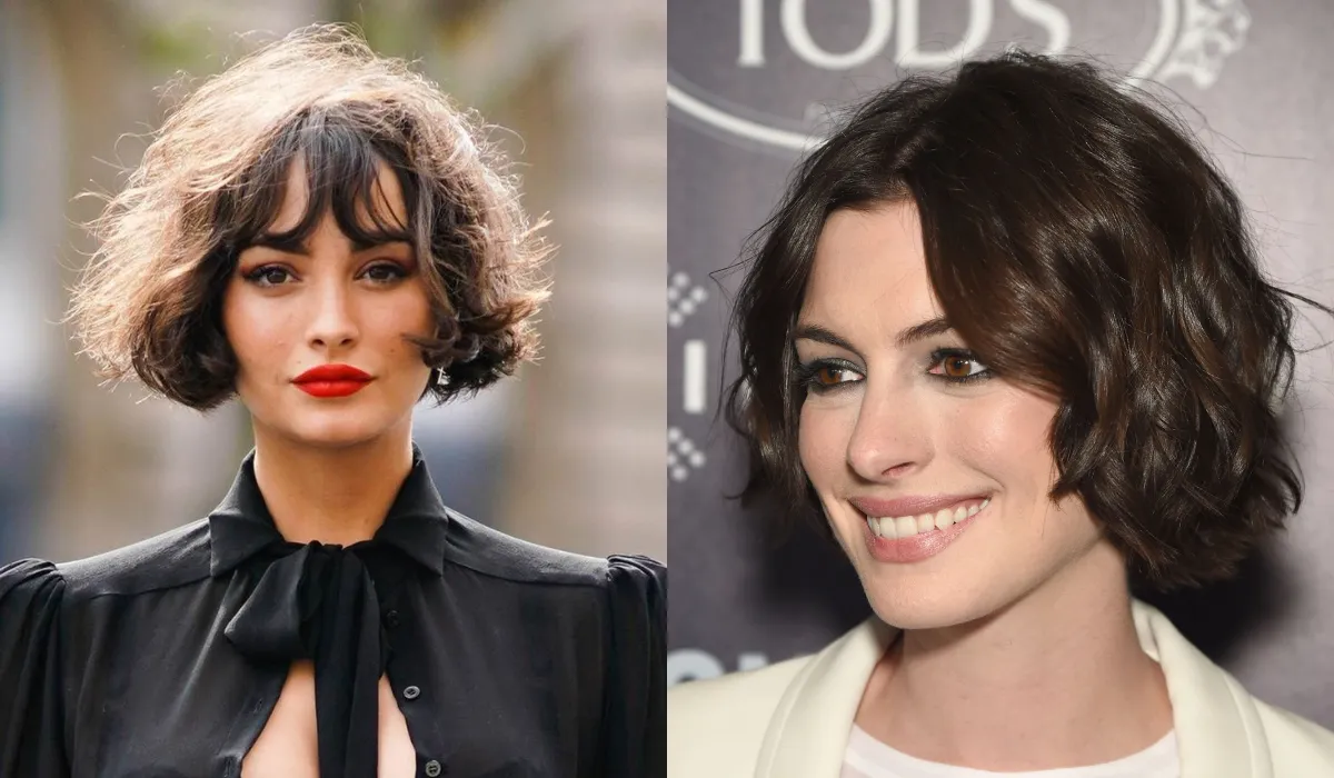 Kiểu tóc bob Brunette kiểu Pháp với màu nâu socola trầm ấm, đầy quyến rũ