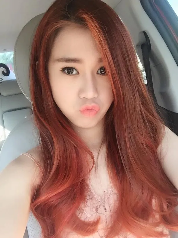 Kỹ thuật pha màu và vào thuốc nhuộm đỏ cam chuyên nghiệp