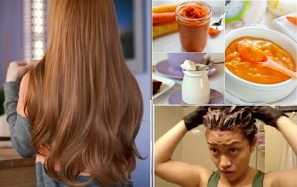 Nhuộm tóc không cần thuốc bằng củ cà rốt: Quy trình chế biến và thoa hỗn hợp tự nhiên