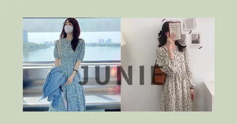 Phối với váy hoa nhí