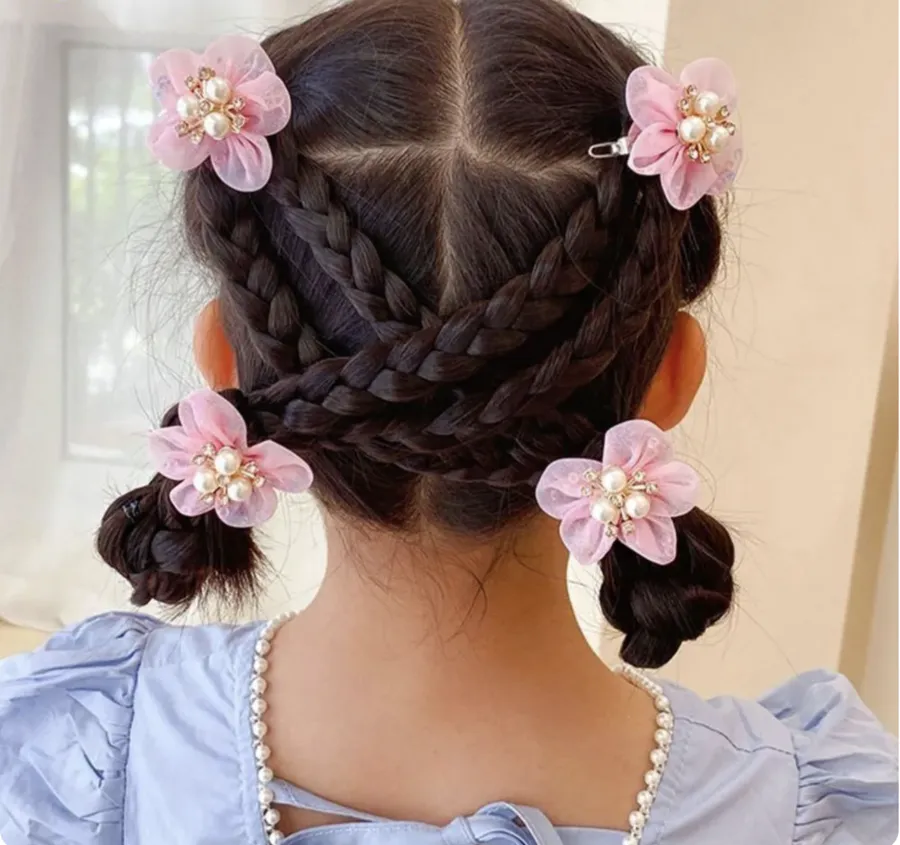 Cách Buộc Tóc Đi Chơi Dễ Thương Với Kiểu Tết Đan Chéo Ấn Tượng