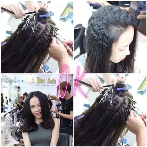 Kỹ thuật dập phồng chân tóc mang lại độ bồng bềnh nhanh chóng