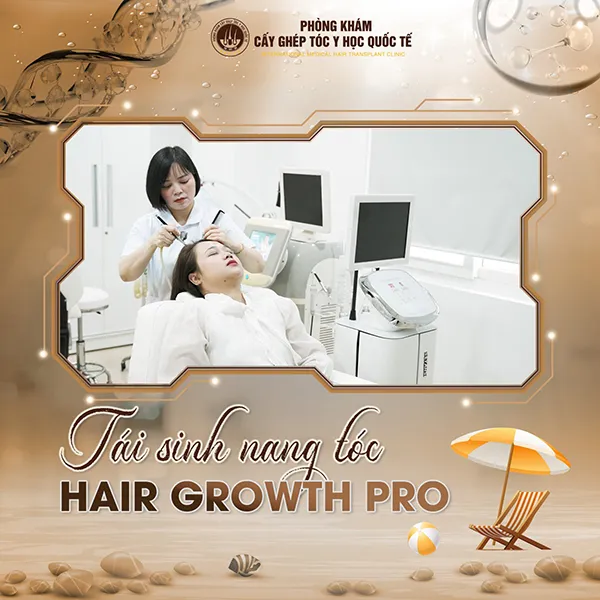 Hình ảnh cận cảnh sợi tóc dưới kính hiển vi hoặc minh họa liệu pháp công nghệ cao