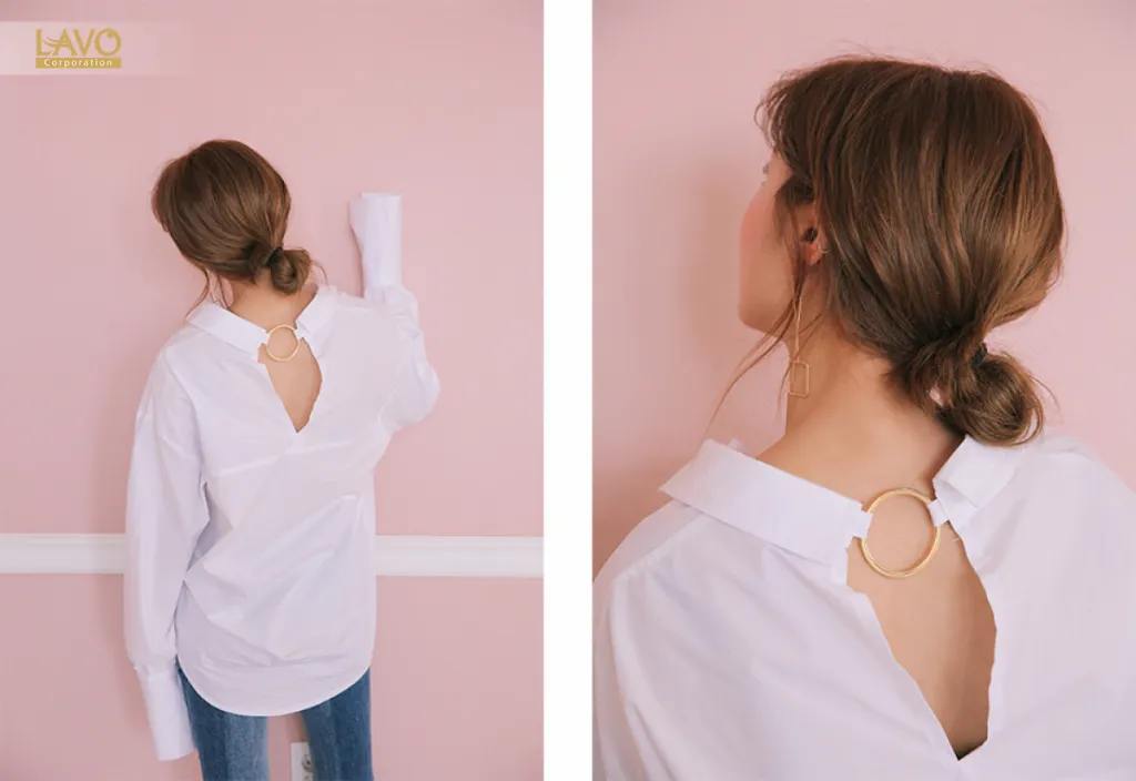 Búi tóc thấp gọn gàng, một trong những allintitle:cách tạo kiểu tóc ngắn đẹp dễ thực hiện nhất