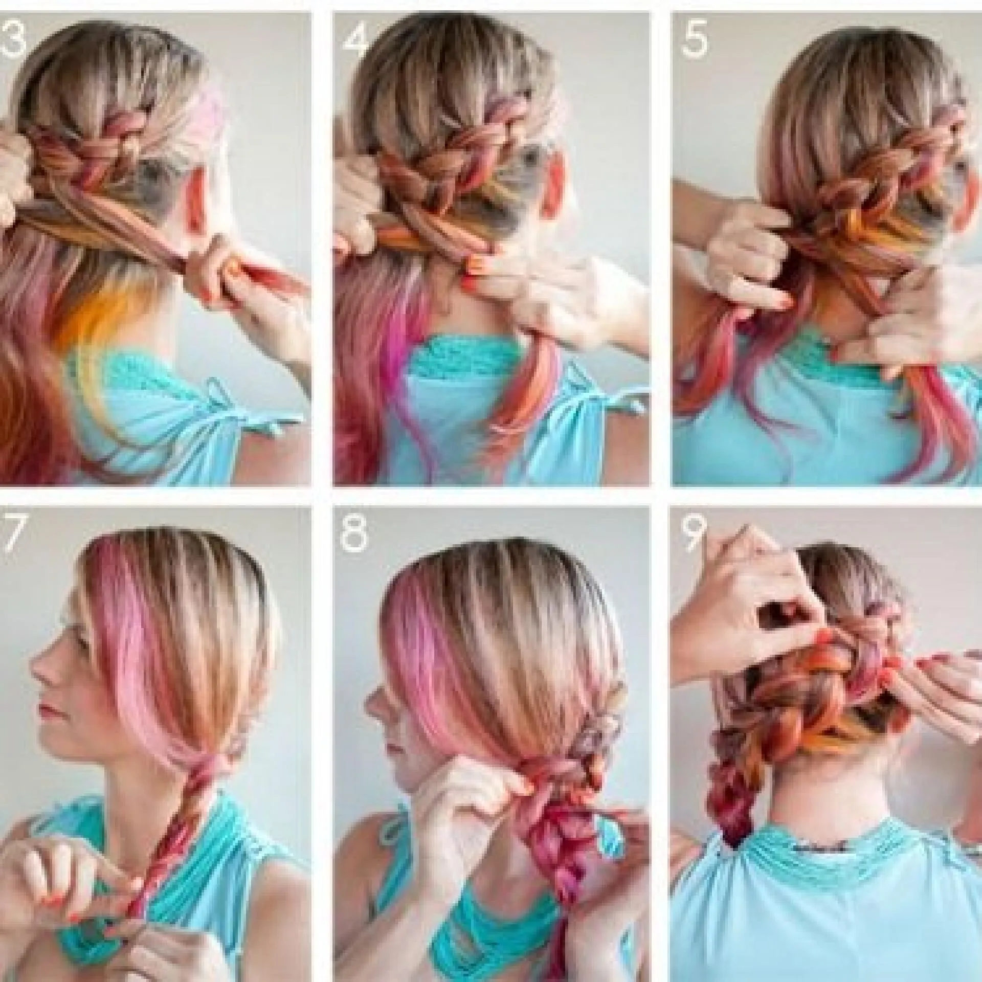 Phương pháp tết tóc lệch một bên nhanh chóng, tạo mái tóc dễ thương cho bạn gái