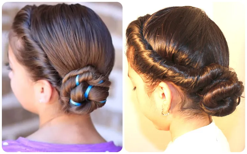 Tết tóc kiểu công chúa Elsa bồng bềnh và sang trọng