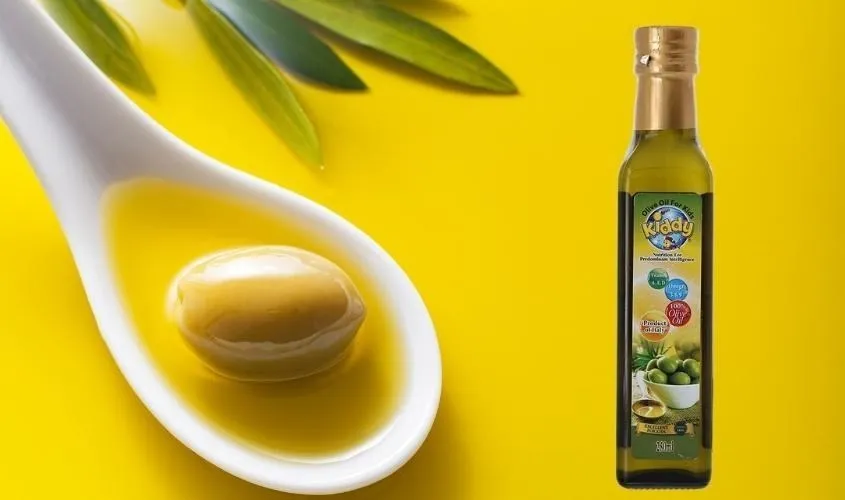 Dầu oliu Kiddy ăn dặm cho bé chai 250 ml
