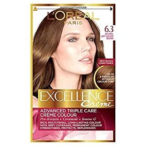 Bộ thuốc nhuộm tóc Loreal Excellence Crème bao gồm các dụng cụ cơ bản