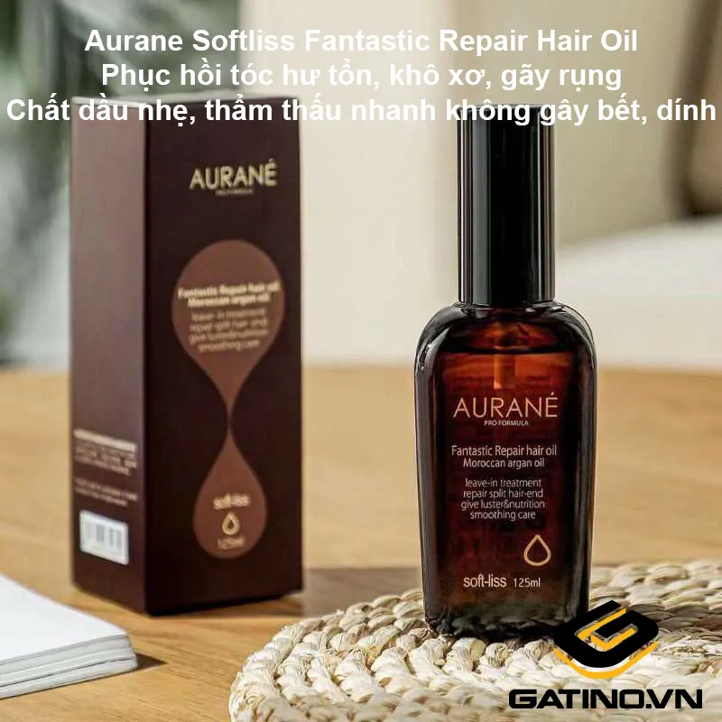 Tinh Dầu Aurane Softliss Fantastic Repair Hair Oil: Sản phẩm phục hồi tóc