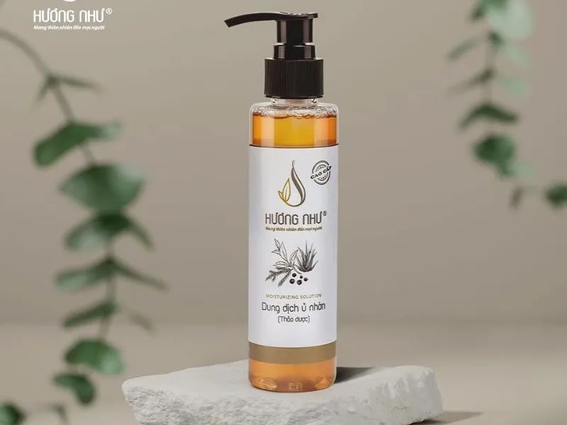 Tinh chất thảo dược giảm dầu cho tóc bết dính