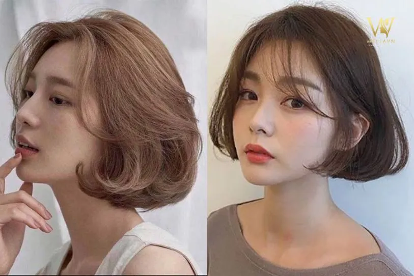 Kiểu tóc bob tỉa layer mái bay, cực kỳ trẻ trung và phù hợp với tóc mỏng