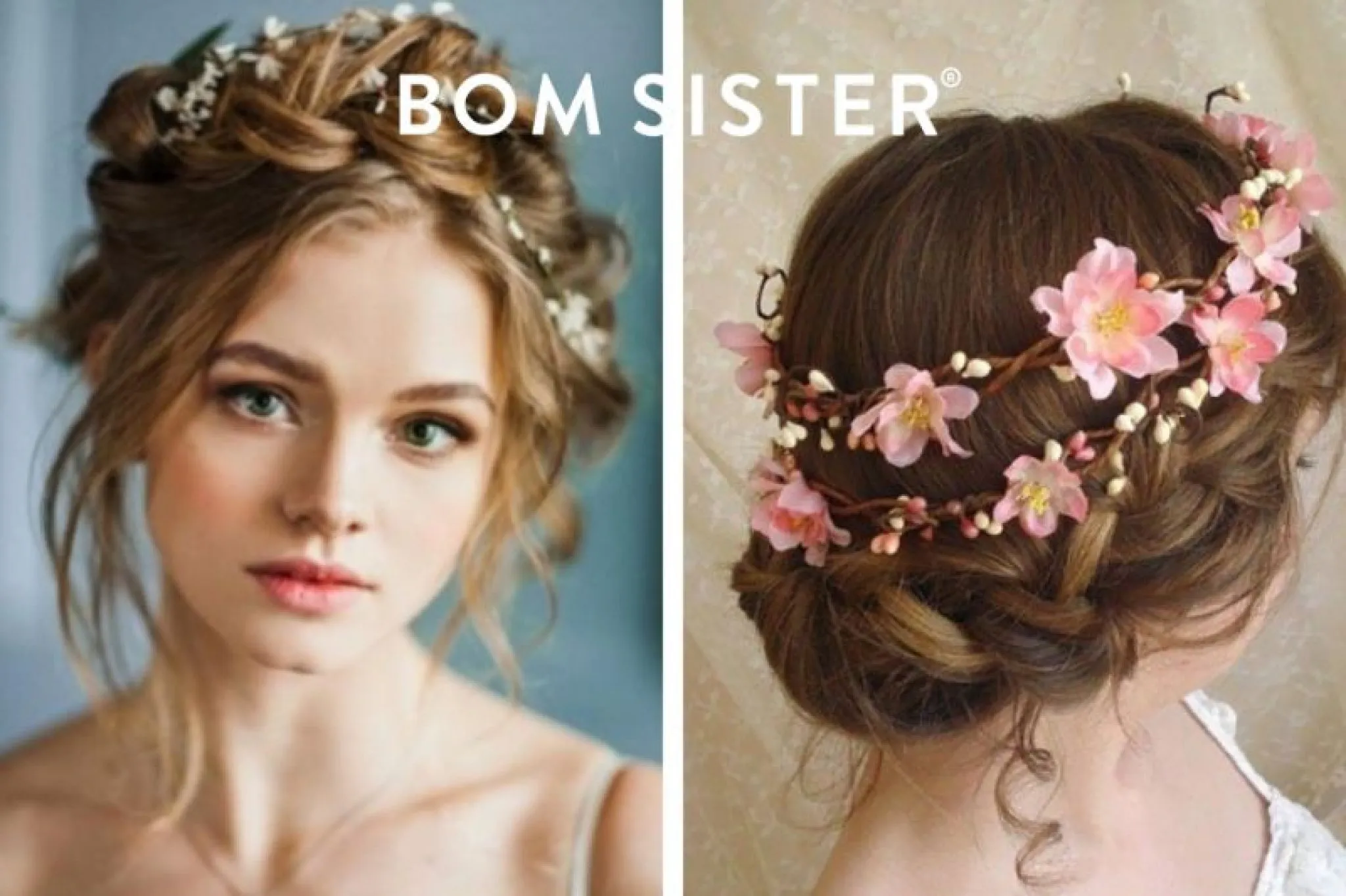 Búi tóc thấp kiểu Hy Lạp kết hợp tết tóc và phụ kiện kim loại, thể hiện sự nữ tính và cổ điển