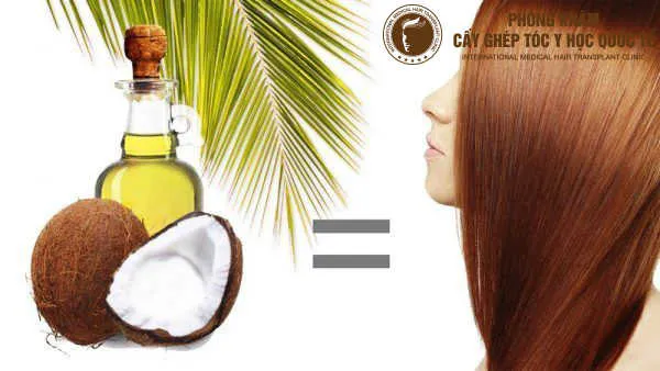 Dùng dầu dừa để nuôi dưỡng tóc khỏe và hỗ trợ cách làm tóc dài nhanh nhất có thể