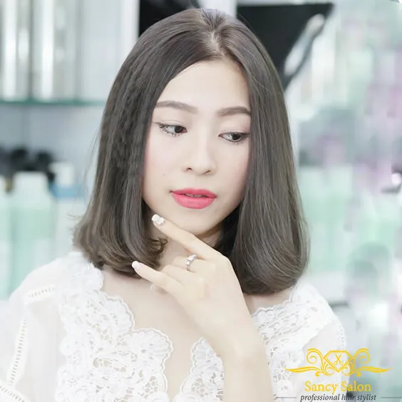 Tóc dập xù giúp tóc mỏng trở nên bồng bềnh