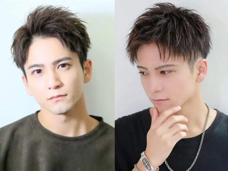 Tóc nam dập xù ngắn phù hợp cho khuôn mặt tròn và cách chăm sóc