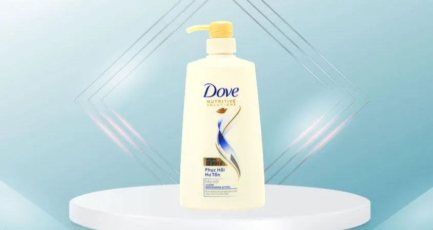 Sản phẩm dầu gội chuyên dụng có Keratin và Biotin phục hồi tóc hư tổn nặng
