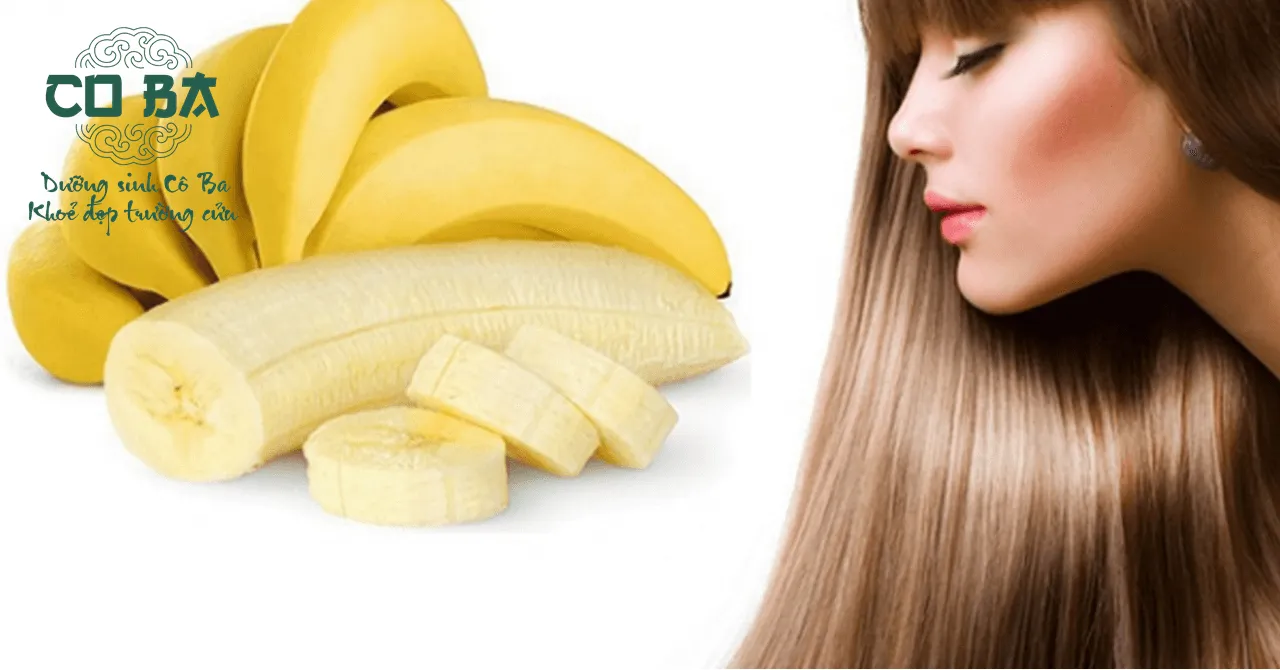 Kem ủ tóc chuối phục hồi tóc xơ cứng và giảm gãy rụng