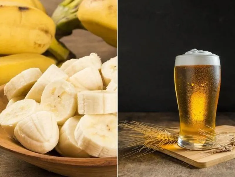 Ủ tóc bằng chuối và bia