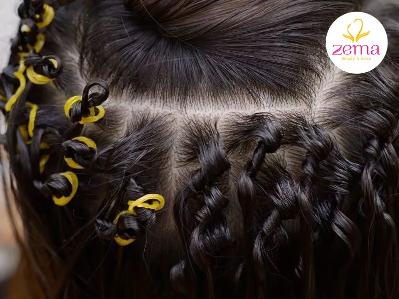 Kiểu tóc uốn phồng chân tóc phổ biến, tạo vẻ ngoài quyến rũ