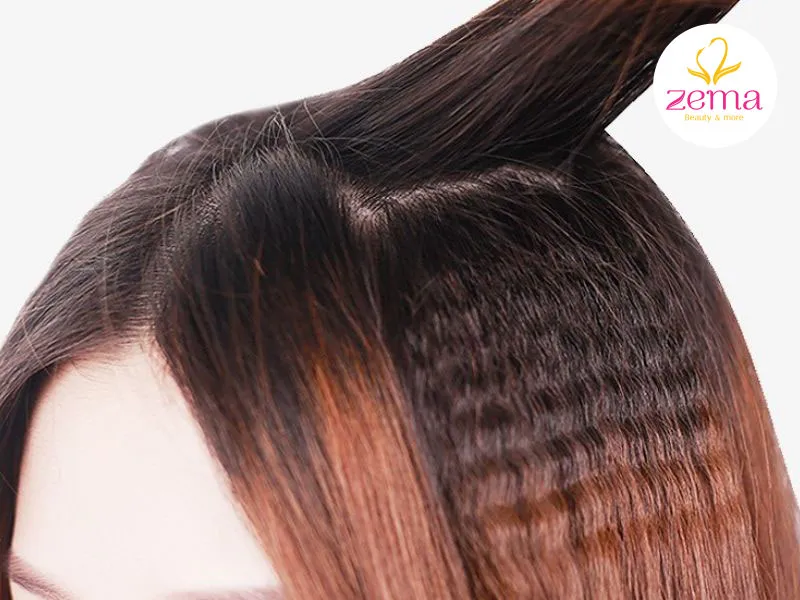 Uốn phồng chân tóc giúp mái tóc dày dặn và nổi bật hơn