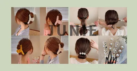 Kẹp tóc càng cua là phụ kiện được yêu thích trong phong cách Hàn Quốc