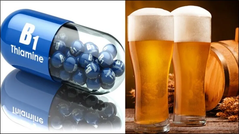 Sự kết hợp mang lại nhiều giá trị của vitamin B1 và bia