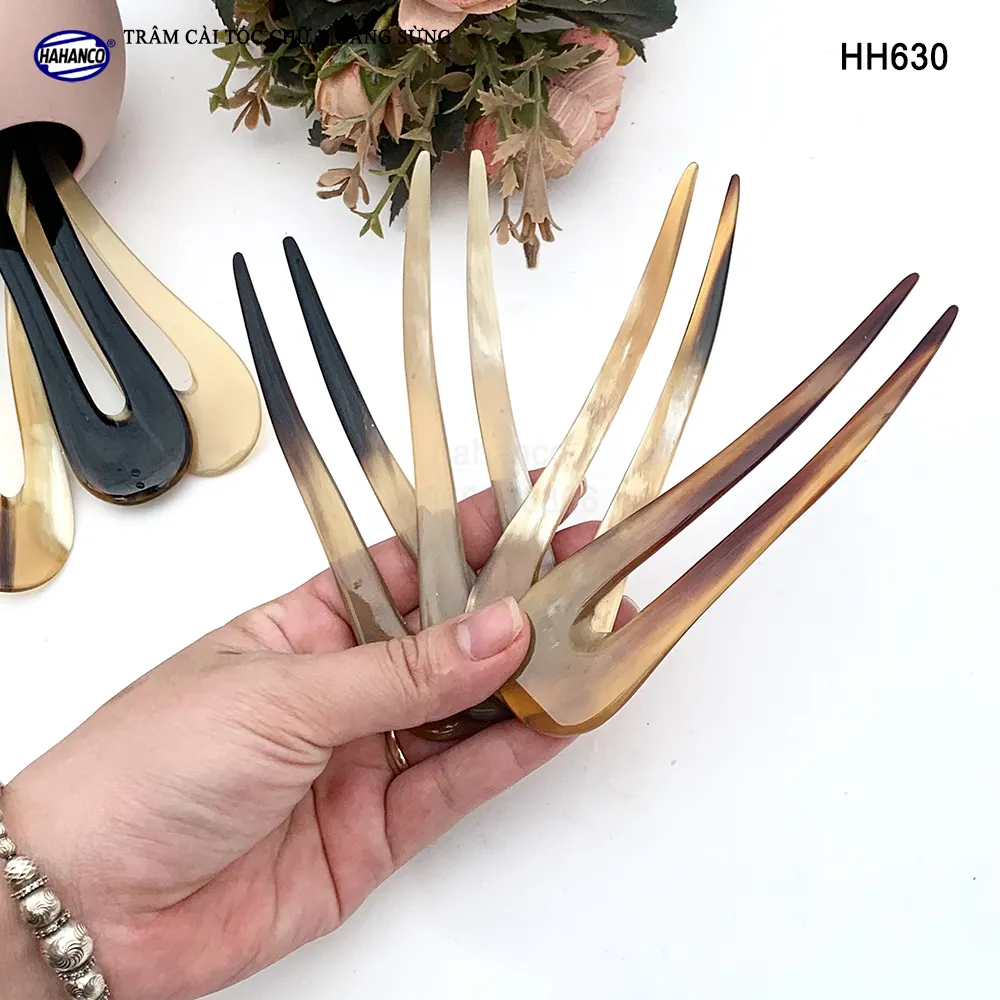 Lợi ích của việc sử dụng trâm cài tóc làm từ sừng tự nhiên