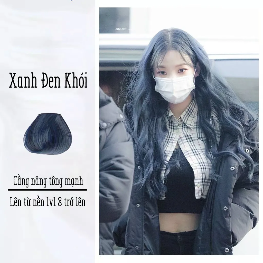 Hộp thuốc nhuộm tóc dạng tuýp tiện lợi